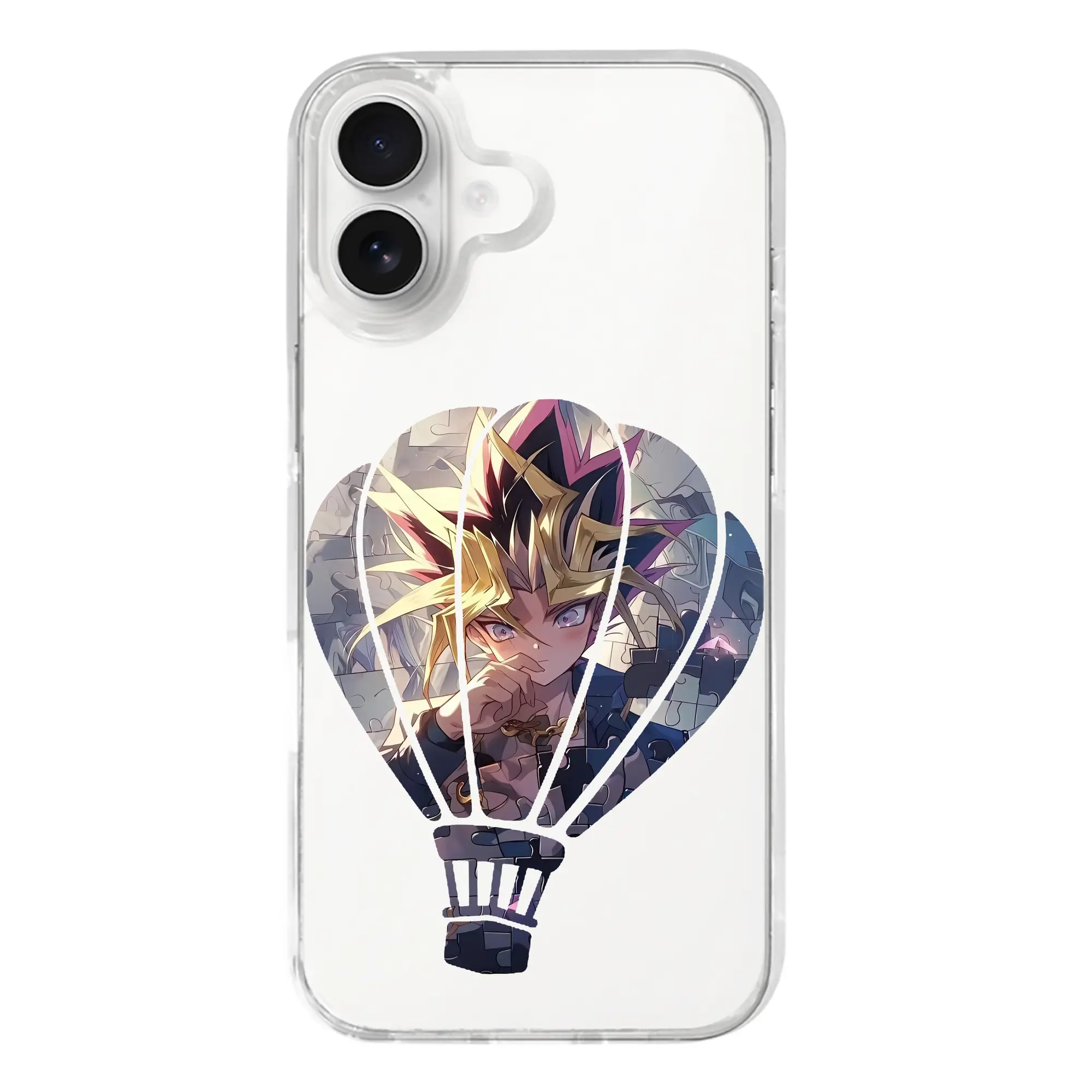 遊☆戯☆王 グッズ,武藤遊戯 - iPhone 17シリーズ 透明スマホケース – 薄型・耐衝撃・精密フィット保護カバー